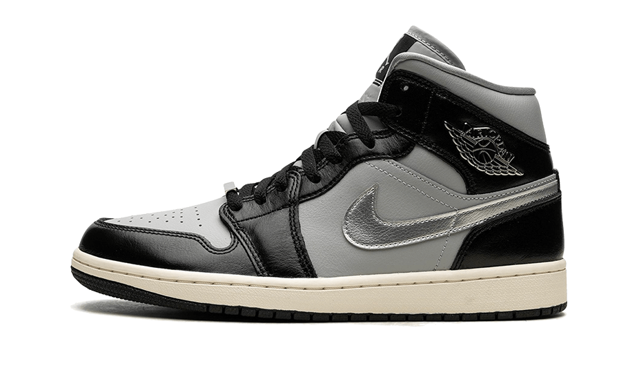 Air Jordan 1 Mid Black Chrome All You Need, photo 1