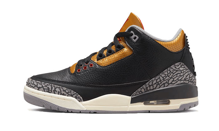Air Jordan 3 Retro Black Cement Gold All You Need, photo 1