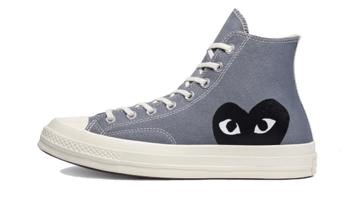 Chuck Taylor All-Star 70s Hi Comme des Garçons PLAY Steel Grey All You Need, photo 1
