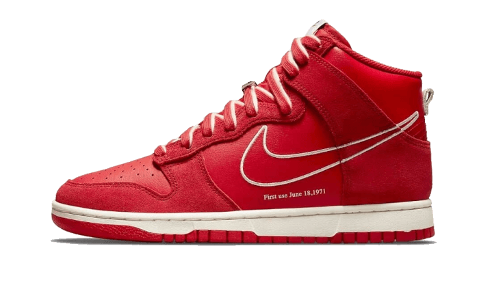 Dunk High First Use University Red All You Need, photo 1