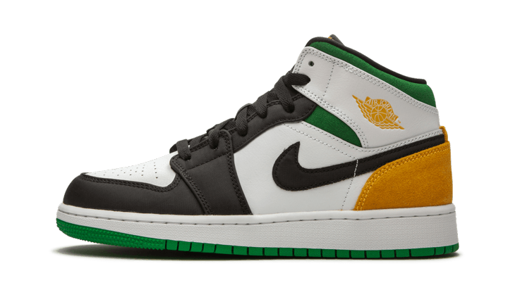 Air Jordan 1 Mid SE White Laser Orange Lucky Green All You Need, photo 1
