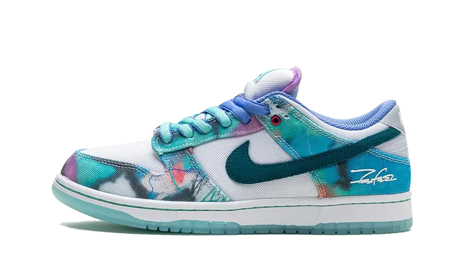 SB Dunk Low Futura Laboratories Bleached Aqua All You Need, photo 1