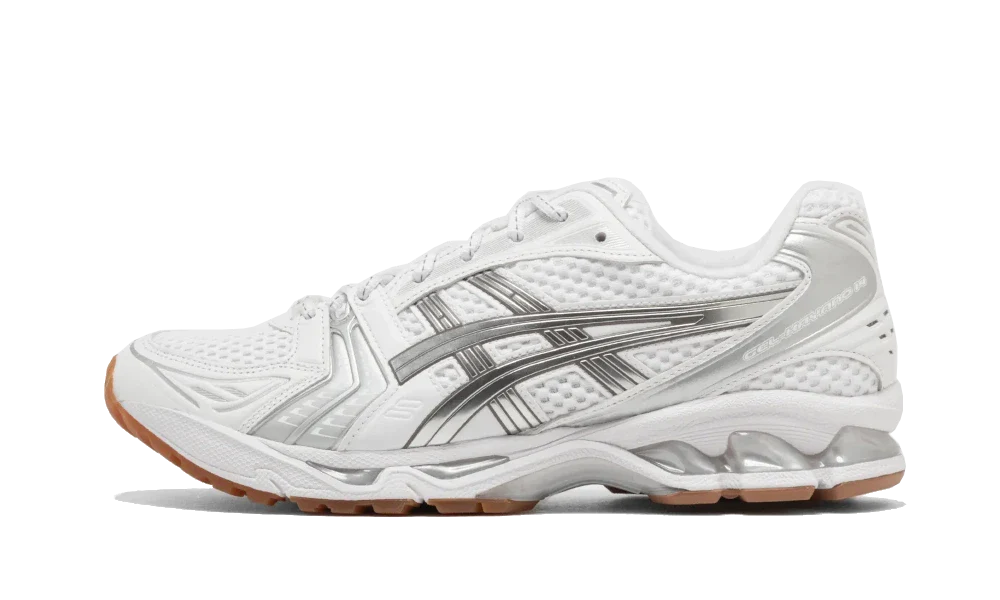 Gel-Kayano 14 A.P.C. White Pure Silver All You Need, photo 1