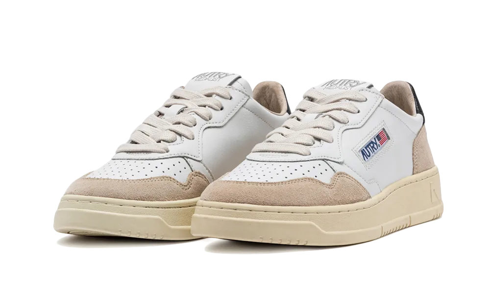 Medalist Low Leather White Black Beige All You Need, photo 2