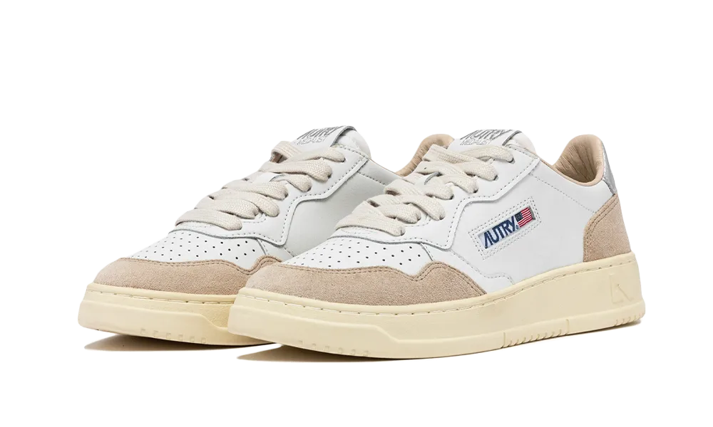 Medalist Low Leather White Silver Beige All You Need, photo 2