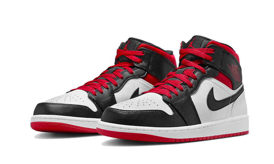 Air Jordan 1 Mid Gym Red Black Toe All You Need, photo 2