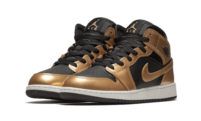 Air Jordan 1 Mid Metallic Gold All You Need, photo 2