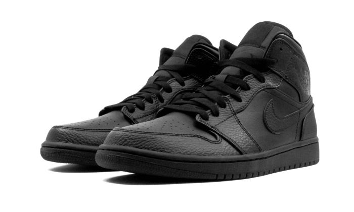 Air Jordan 1 Mid Triple Black All You Need, photo 2
