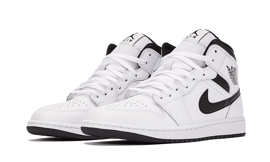 Air Jordan 1 Mid White Black All You Need, photo 2