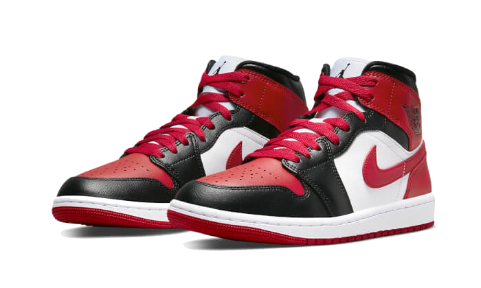 Air Jordan 1 Mid White Bred Toe All You Need, photo 2