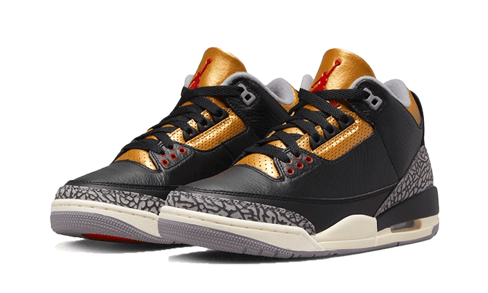 Air Jordan 3 Retro Black Cement Gold All You Need, photo 2