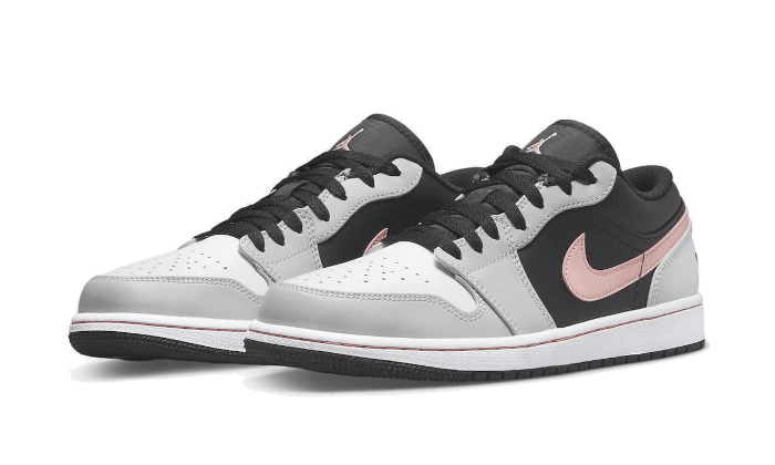 Air Jordan 1 Low Black Grey Pink All You Need, photo 2
