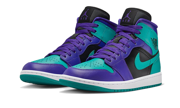 Air Jordan 1 Mid Black Grape All You Need, photo 2