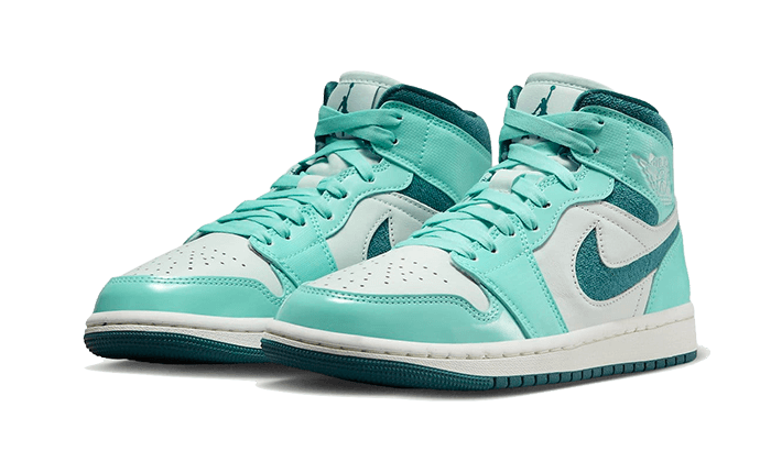 Air Jordan 1 Mid Bleached Turquoise All You Need, photo 2