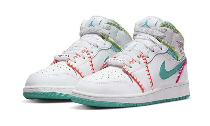 Air Jordan 1 Mid Multi Knit All You Need, photo 2