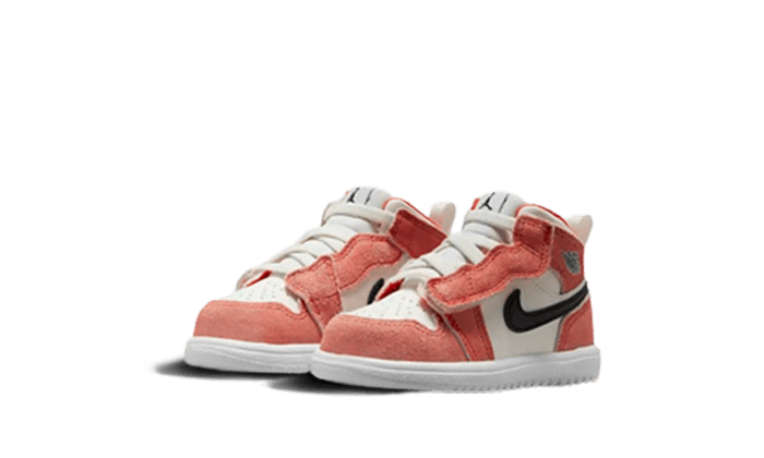 Air Jordan 1 Mid SE Orange Suede Bébé (TD) All You Need, photo 2