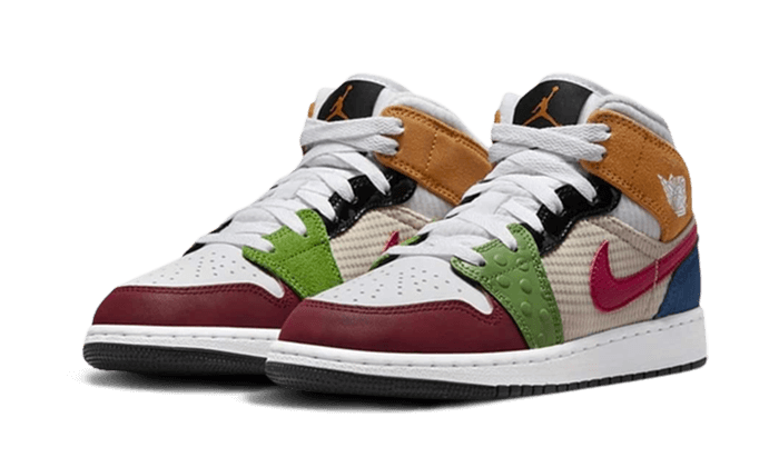 Air Jordan 1 Mid SE Patchwork All You Need, photo 2