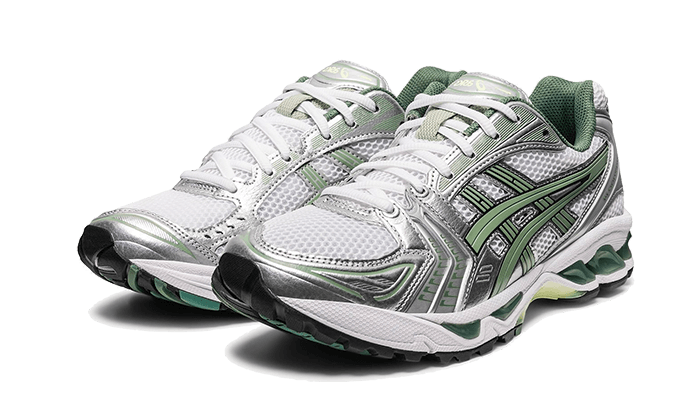 Gel-Kayano 14 White Pure Silver Slate Grey Sage All You Need, photo 2