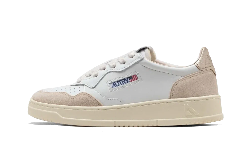 Medalist Leather Suede Low White Beige All You Need, photo 1