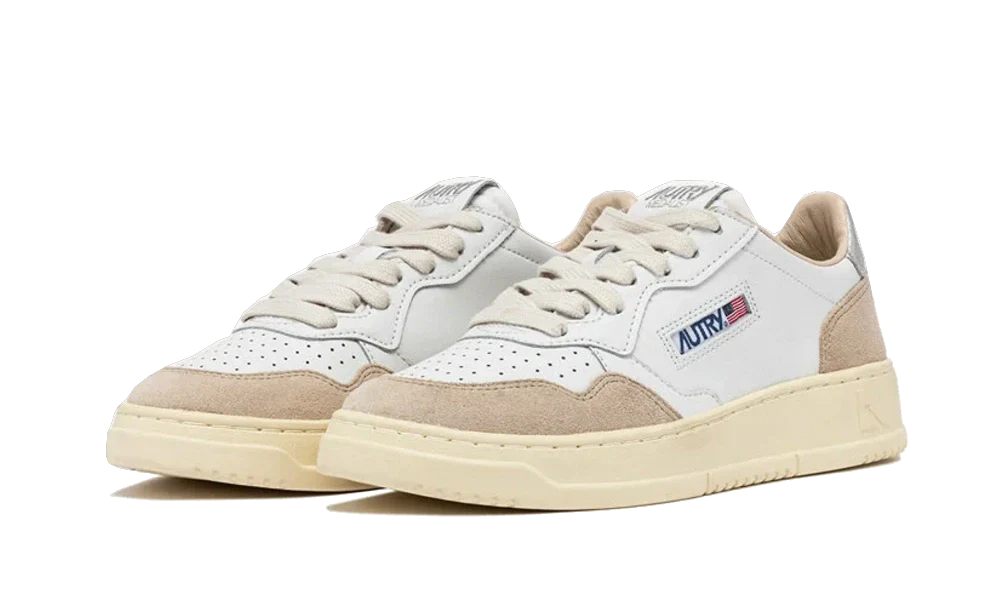 Medalist Leather Suede Low White Silver All You Need, photo 2
