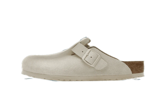 Boston Antique White Suede