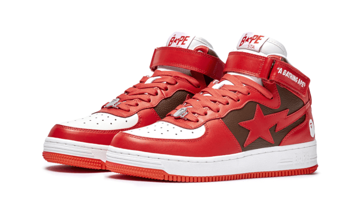 Bape Sta Mid Red (2022) All You Need, photo 2