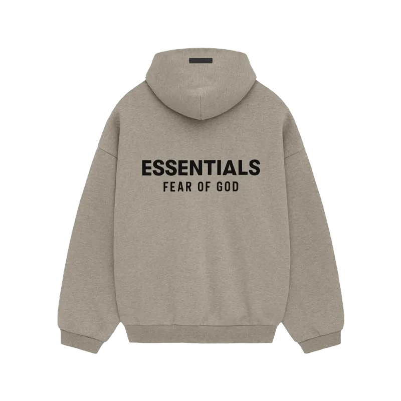Essentials (FW24) Fleece Hoodie Heather Grey All You Need, photo 2
