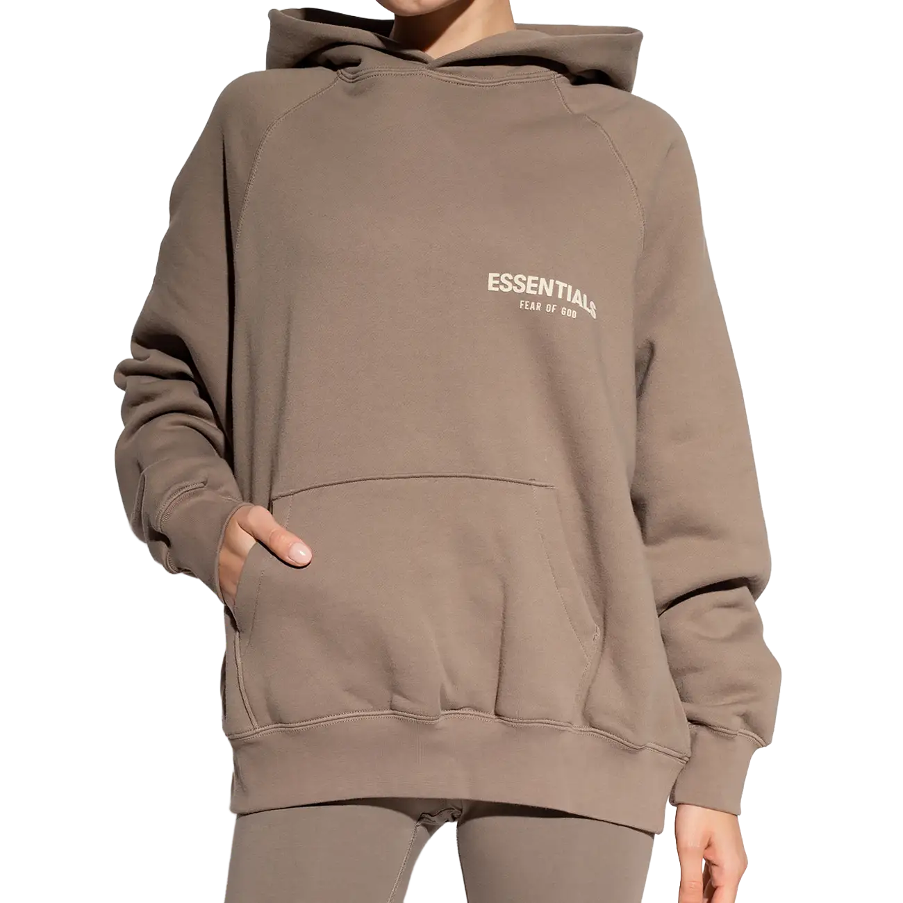 Essentials (SS22) Hoodie Desert Taupe All You Need, photo 4