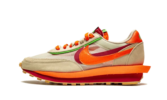 Ld Waffle Sacai Clot Net Orange Blaze