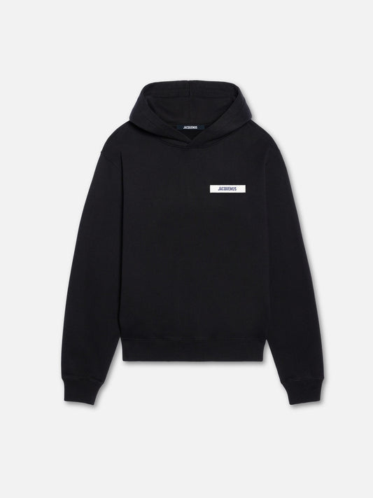 Hoodie "Gros Grain" Jacquemus Noir