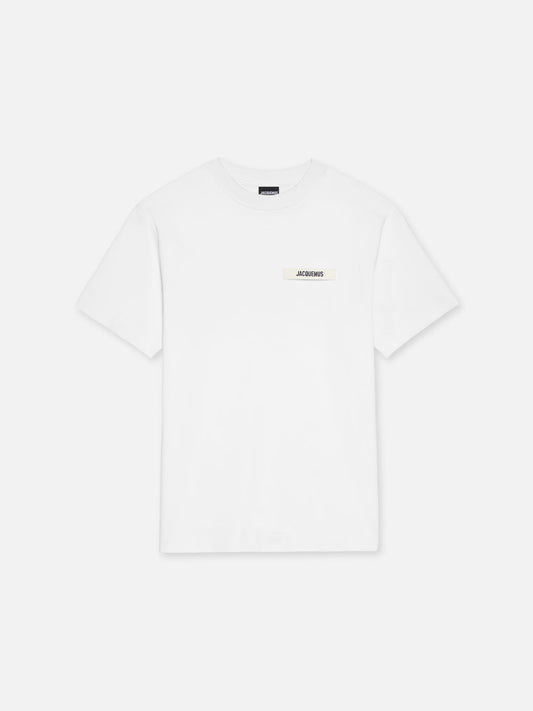 T-Shirt "Gros Grain" Jacquemus Blanc