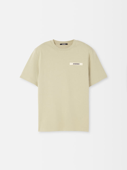 T-Shirt "Gros Grain" Jacquemus Sable