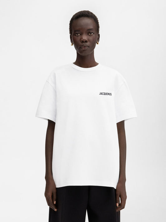 T-Shirt "Adresse Saint-Tropez" Jacquemus Blanc