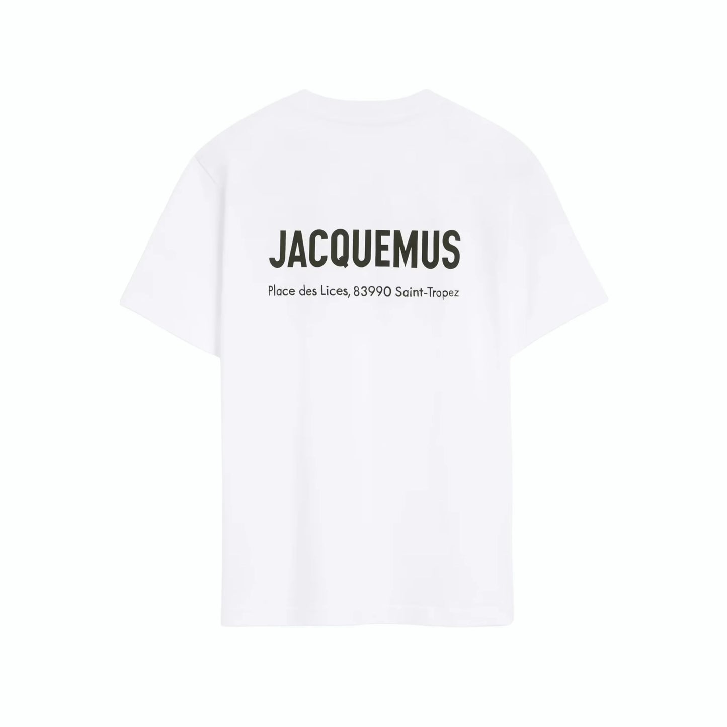 T-Shirt "Adresse Saint-Tropez" Jacquemus Blanc