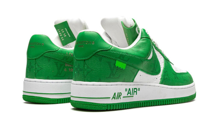 Air Force 1 Low Louis Vuitton White Green All You Need, photo 3