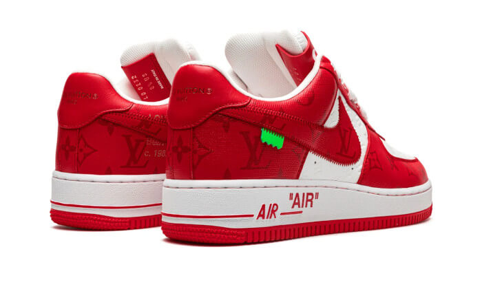 Air Force 1 Low Louis Vuitton White Red All You Need, photo 3