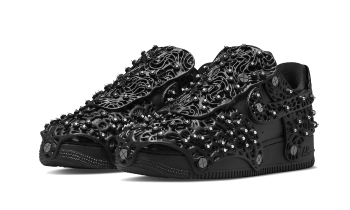 Air Force 1 Low Swarovski Triple Black All You Need, photo 2