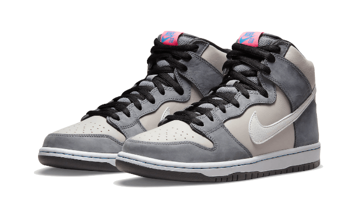 SB Dunk High Medium Grey Pink All You Need, photo 2