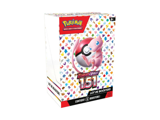 Pokémon Bundle de 6 Boosters EV3.5 Ecarlate et Violet 151