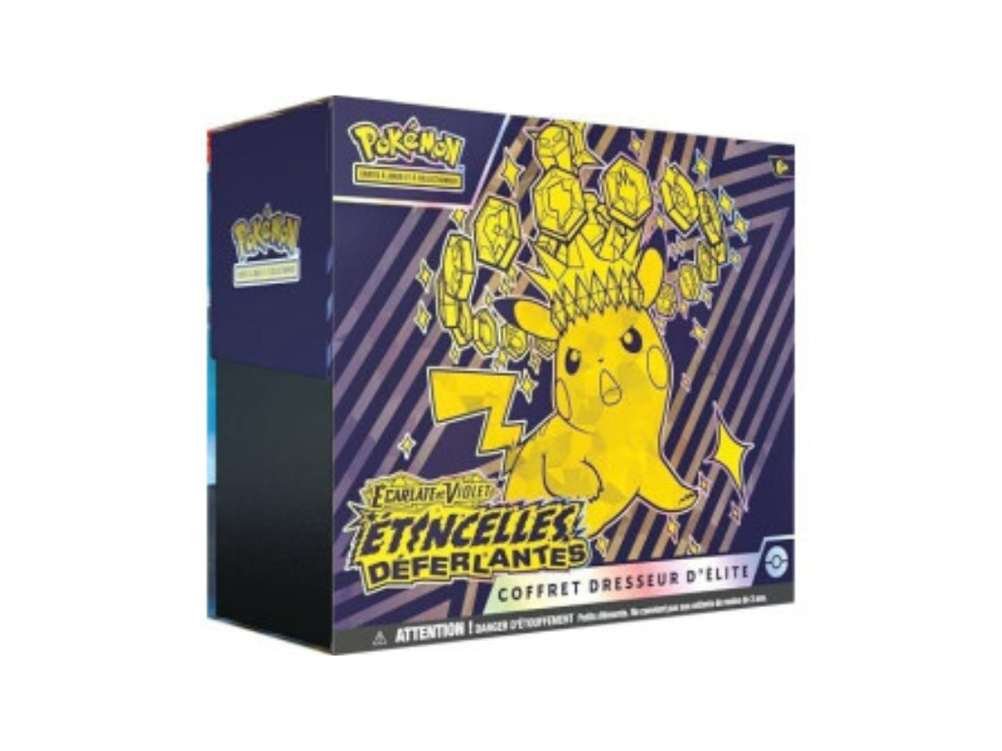 Pokémon Coffret Dresseur d'Elite EV8 Etincelles Déferlantes