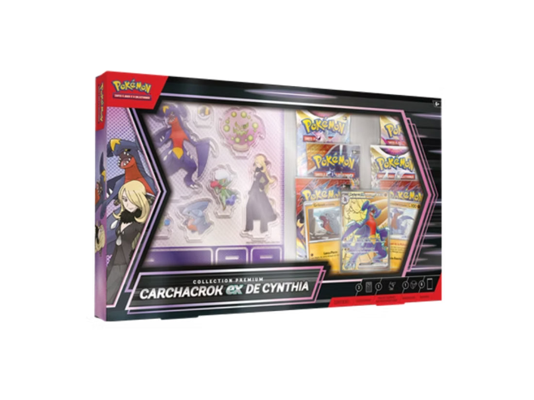 Pokémon Coffret Premium Carchacrok Ex de Cynthia