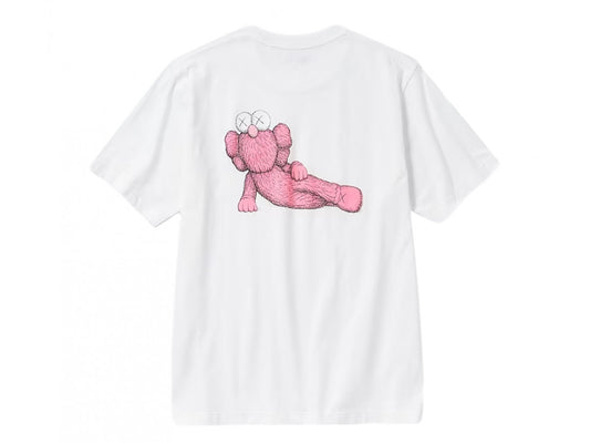 T-Shirt "Pink Graphic" Uniqlo x Kaws