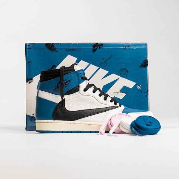 Air Jordan 1 Retro High OG SP Travis Scott Fragment Military Blue All You Need, photo 5
