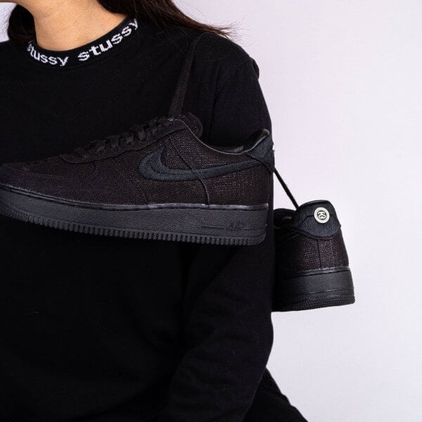 Air Force 1 Low Stussy Black All You Need, photo 5