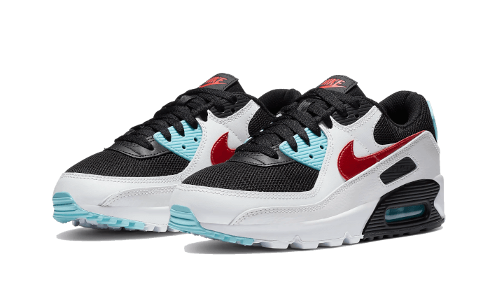 Air Max 90 Aqua Red White Black All You Need, photo 2