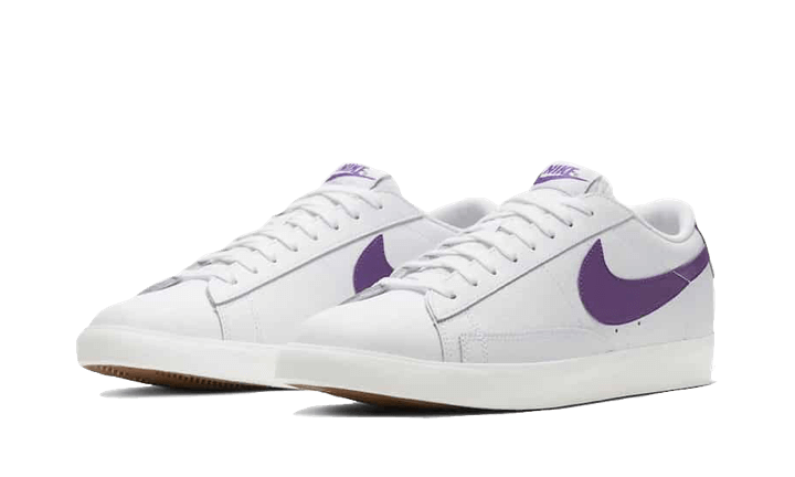 Blazer Low Leather White Purple All You Need, photo 2
