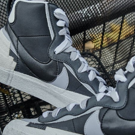 Blazer Mid Sacai Black Grey All You Need, photo 5