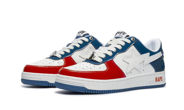 Bape Sta Low White Blue All You Need, photo 2