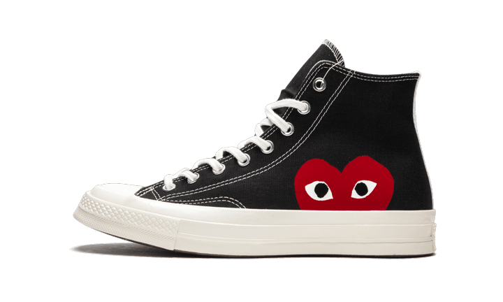 Chuck Taylor All-Star 70s Hi Comme des Garçons PLAY Black All You Need, photo 1