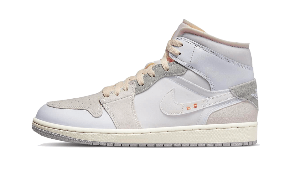 Air Jordan 1 Mid SE Craft Inside Out White Grey All You Need, photo 1